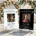 Custom Photo Reserved Memorial Wedding Decor - Personalized Acrylic Plaque